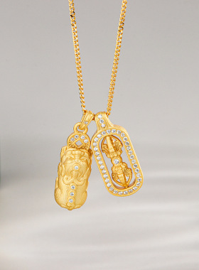 S925纯银韦雪同款金刚杵貔貅