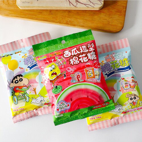乔克蒂姆草莓西瓜小新彩虹棉花糖