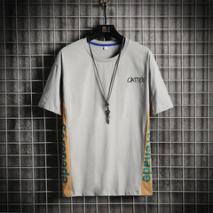 夏季新款卡通印花大碼恤純棉男裝短袖