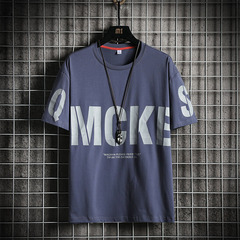 寬鬆夏季新款卡通印花大碼恤純棉男裝短袖