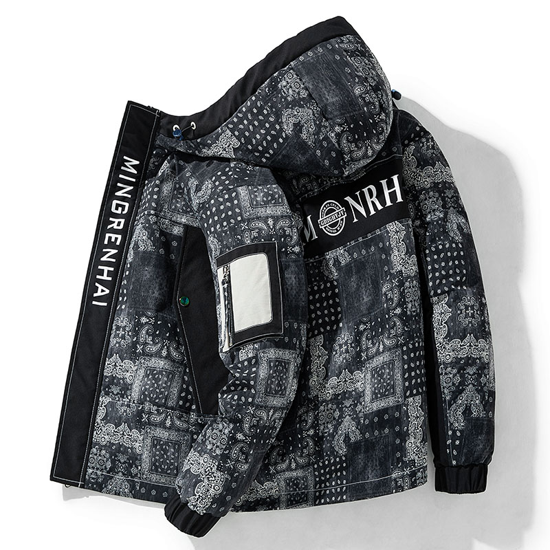 Men's coat cotton padded jacket new year short cotton padded jacket