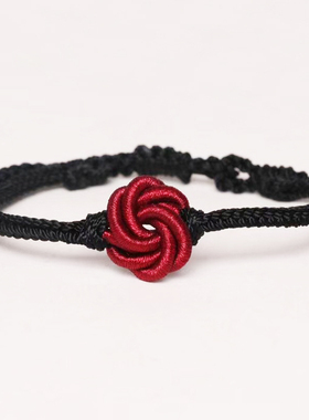 红色曼陀罗可以调节男女款手链