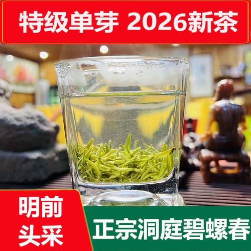 明前特级芽尖花果香碧螺春