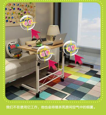 床上用台式电脑桌床边床前跨床懒人多功能可移动升降躺着玩支架