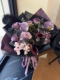 高级黑紫色酷酷 花束送男友女闺蜜朋友生日礼物宁波鲜花同城配送
