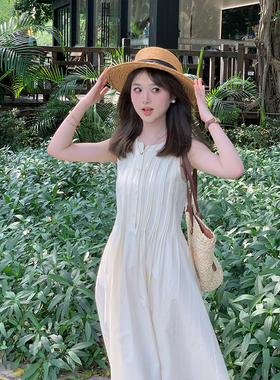 换季大清仓 富贵rich【心动周末】设计感连衣裙女小个子背心裙