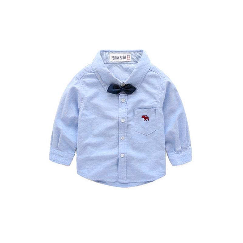 Chemise enfant à manche longue - Ref 2083076 Image 3