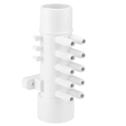 1.5in 10mm 10 Port PVC Pool Plumbing Manifold Hot Spring
