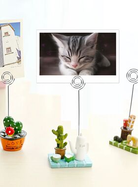 50 x Silver  Craft Metal Round Wires Photo Card Picture