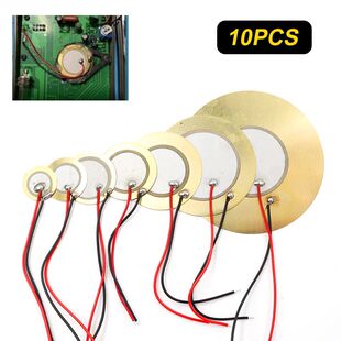 10pcs Metal For Audio Buzzer Piezoelectric Piezo Ceramic