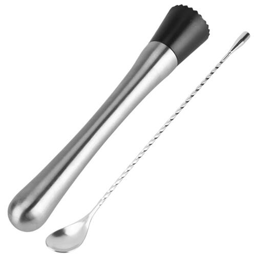 20cm Stainless Steel Cocktail Muddler Crushed Ice Hammer