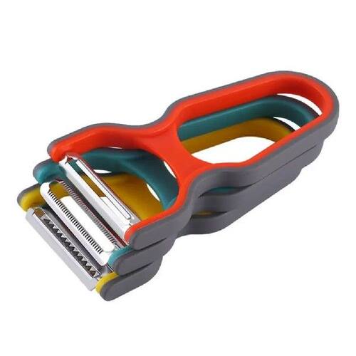 3Pcs Stainless Steel Multi-function Potato Peeler Fruit