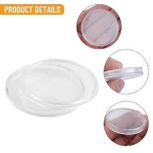 Protect and Showcase Your Coin Collection, Plastic Round