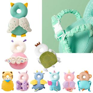 Soft Baby Headrest Cartoon Backpack Security Pillows