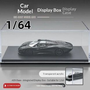 1/5Pcs Acrylic Dust-Proof Showcase & Storage Organizer Box