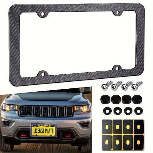 Carbon Fiber License Plate Frames Upgrade Your Car With
