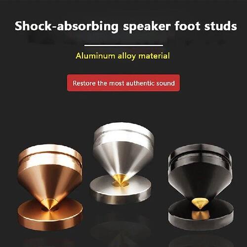 1 Set Of Audio Stand Speaker Tip Vertical Foot Audio