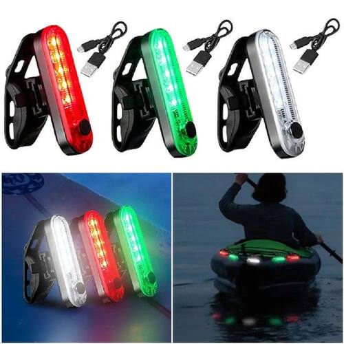 LED Boat Navigation Light Type-C Charging Sailing Signal