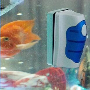 Tank Aquarium Fish Cleaner Floating Scraper Pcs Glass