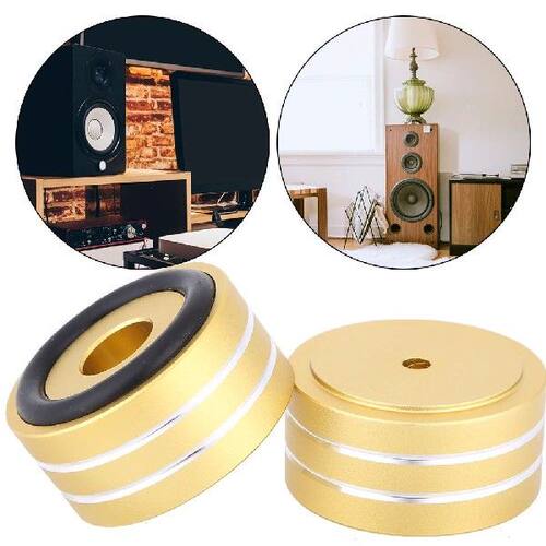 4PCS Audio Isolators Amplifier Shock Absorber Non-Slip