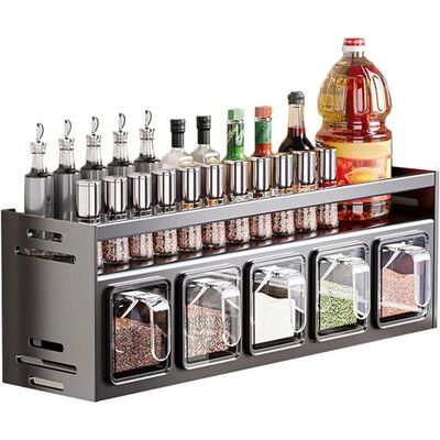 2/3 Tier Spice Racks Organiser Kitchen Multifunctional Rack