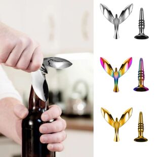 Bottle Beer Bird zinc Floating Balance Opener Flying