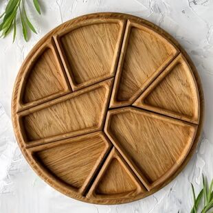 Plate Wooden Food Wood Tray Fruit Dessert
