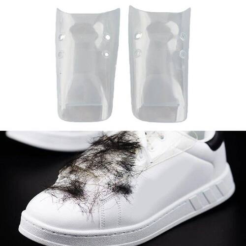 Barber Shoes Cover High Transparent Hair Stylist Shoes
