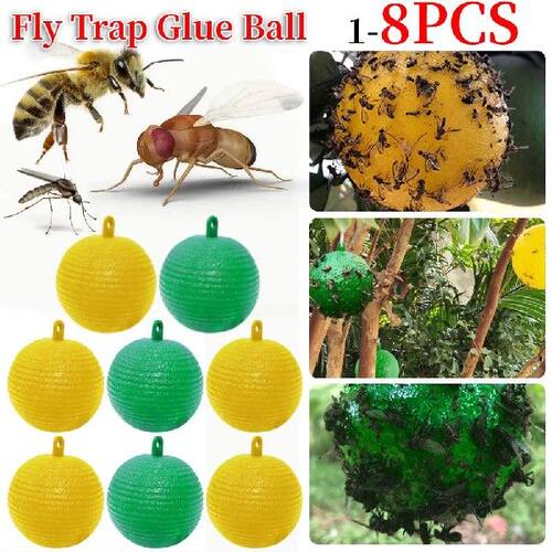 Fruit Fly Trap&Catcher Sticky Sphere Mosquito Ball Trap Bug