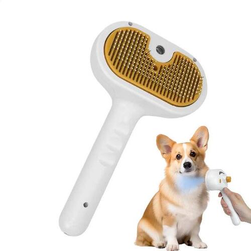 Pet Steam Brush For Dog USB Rechargeable Matting Brush