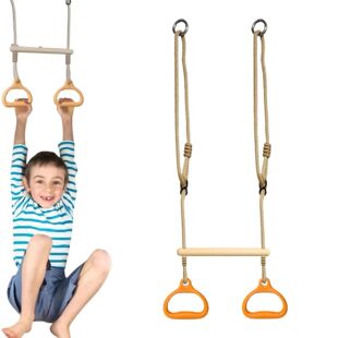 Swing Bars Monkey Ergonomic Playground Equipment Rings Kids