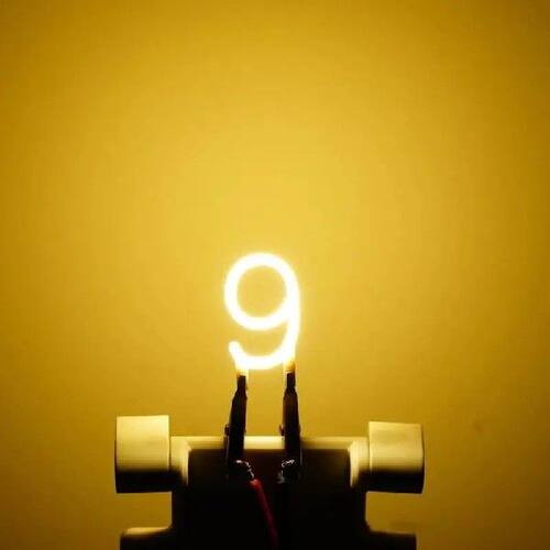 Number 0/1/2/3/4/5/6/7/8/9 LED Filament DC 3V COB Edison