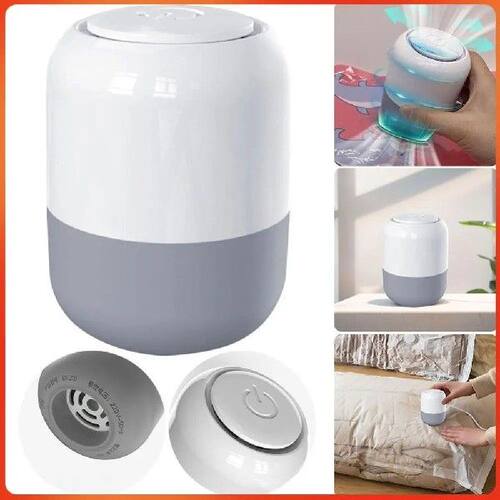 Compressed Bag Electric Pump Space Saver Mini Vacuum Sealer