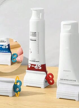 1 Pc Rolling Tube Toothpaste Squeezer Toothpaste Seat