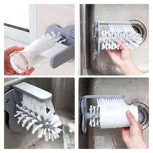 Water Bottle Cleaning Brush Glass Washer Brush Cleaner