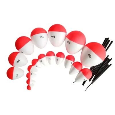 10Pcs Fishing Float Foam Fish Floats Drift Big Belly Drifts