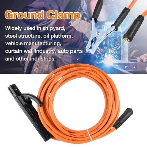 10 Meters Welding Cable Set with Electrode Holder with