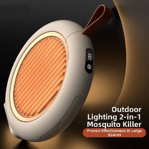 Safety Mosquito Killer Lamp Purple Light Rechargeable Shock