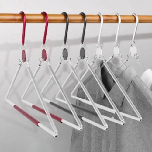 Foldable Coat Drying Rack,Aluminum Clothes Hangers,Compact