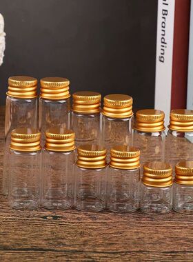 10Pieces 5ml/7ml/10ml/14ml/18ml/20ml Glass Bottles With