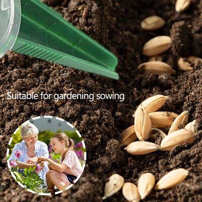 Garden Seeder Sower with Adjustable Hole Seeding Dispenser