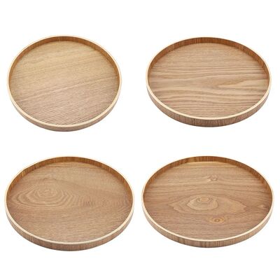 Wooden Serving Tray Tea Plate Fruits Candies Food Tray Home