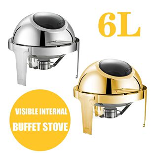 Stainless Stove Steel Visible Set Flip Buffet