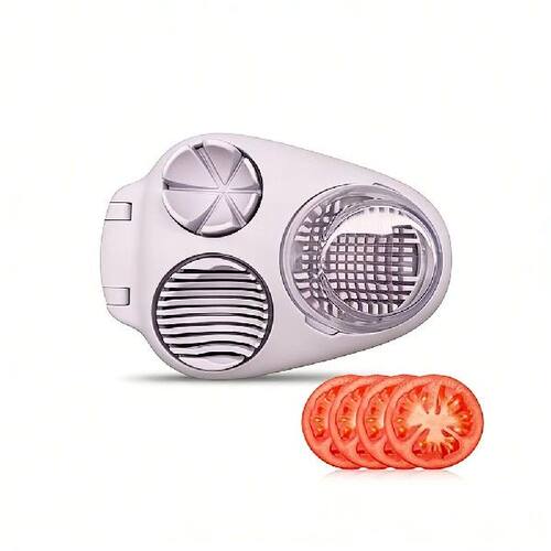 1 Pcs Heavy Duty Egg Slicer with 3 Cutting Modes Stainless