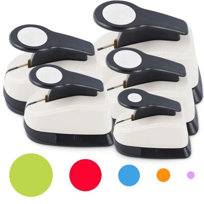 Multiple Size Hole Puncher Circular Hole Labor-saving
