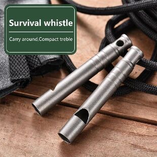 Titanium Emergency With Lanyard Safety