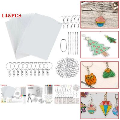 Heat Shrink Plastic Sheets Set Shrinky Art Film Heat Shrink