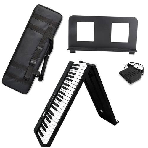 88 Keys Electronic Keyboard Piano Foldable Portable