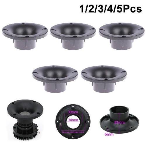 1/2/3/4/5Pcs 3 inch 80mm Small Size Horn Tweeter Plastic