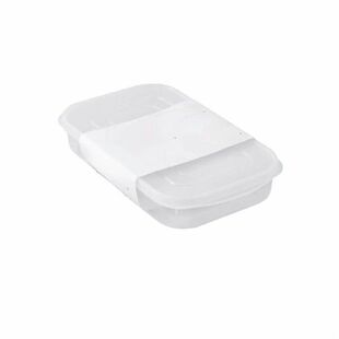 4Pcs Airtight Freezer Fresh-Keeping Box Microwave Safe